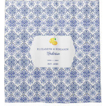 Azulejo Azul de Limón Italiano Personalizado Medit