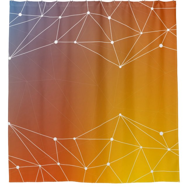 Cortina De Ducha Background abstract line (Anverso)