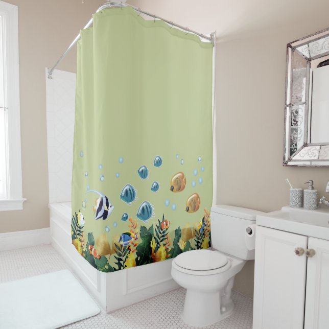 Cortina De Ducha Bajo el mar (In situ)