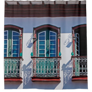 Cortina De Ducha Balcones en fachada en Diamantina, Minas Gerais, B
