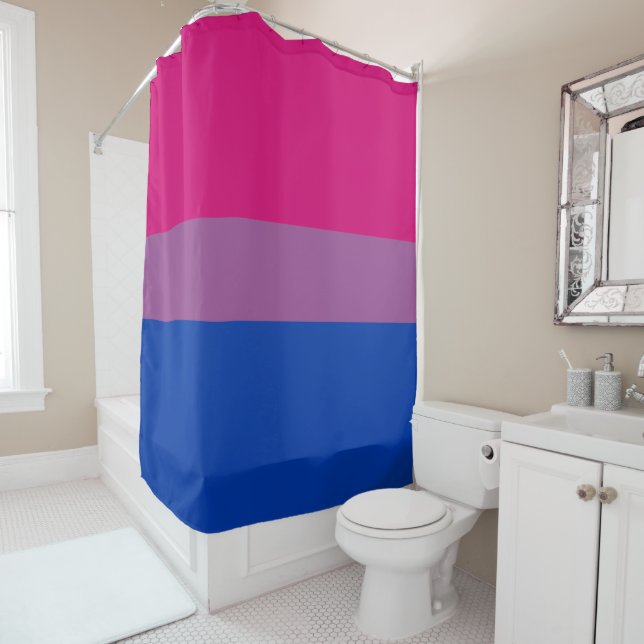 Cortina De Ducha Bandera bisexual (In situ)