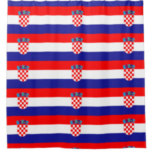 Cortina De Ducha Bandera croata