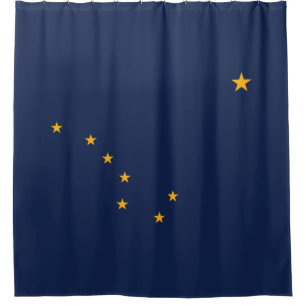 Cortina De Ducha Bandera de Alaska