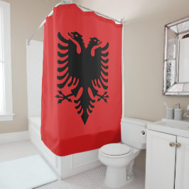 Cortina De Ducha Bandera de Albania