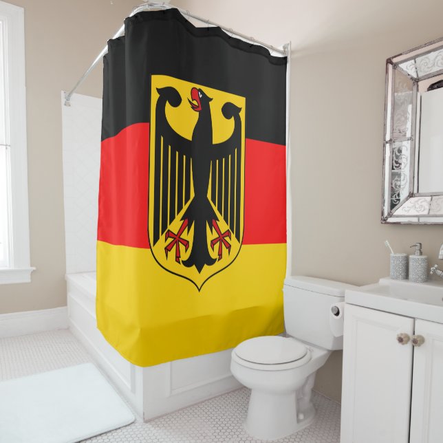 Cortina De Ducha Bandera de Alemania (In situ)