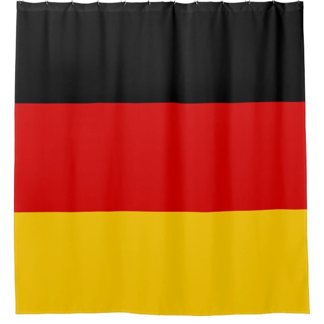 Cortina De Ducha Bandera de Alemania (Anverso)