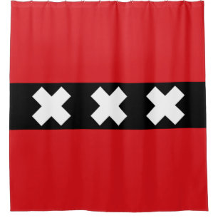 Cortina De Ducha Bandera de Ámsterdam