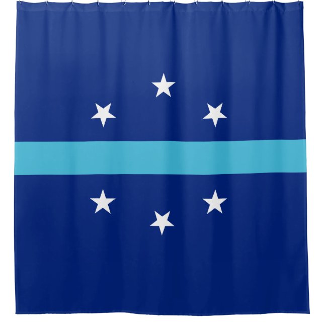 Cortina De Ducha Bandera de Anaheim (California, Estados Unidos) (Anverso)