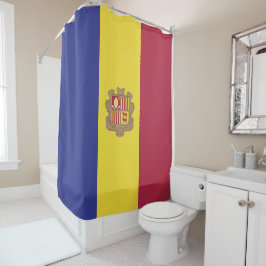 Cortina De Ducha Bandera de Andorra
