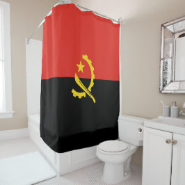 Cortina De Ducha Bandera de Angola