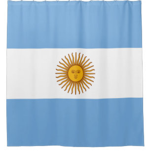 Cortina De Ducha Bandera de Argentina