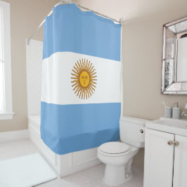 Cortina De Ducha Bandera de Argentina