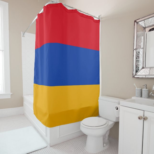 Cortina De Ducha Bandera de Armenia (In situ)