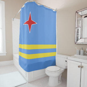 Cortina De Ducha Bandera de Aruba