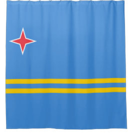 Cortina De Ducha Bandera de Aruba