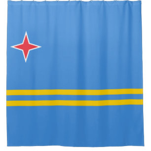 Cortina De Ducha Bandera de Aruba