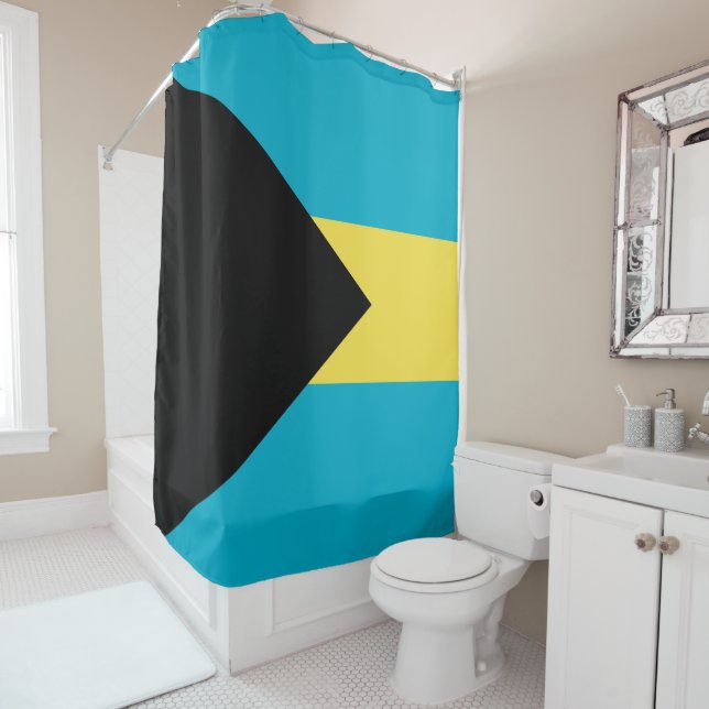 Cortina De Ducha Bandera de Bahamas (In situ)