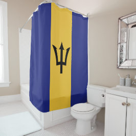 Cortina De Ducha Bandera de Barbados