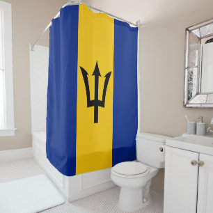 Cortina De Ducha Bandera de Barbados