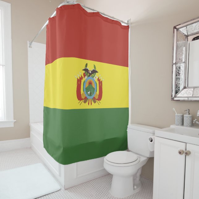 Cortina De Ducha Bandera de Bolivia (In situ)