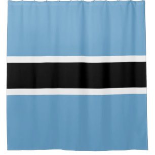 Cortina De Ducha Bandera de Botsuana (Botsuana)