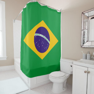Cortina De Ducha Bandera de Brasil
