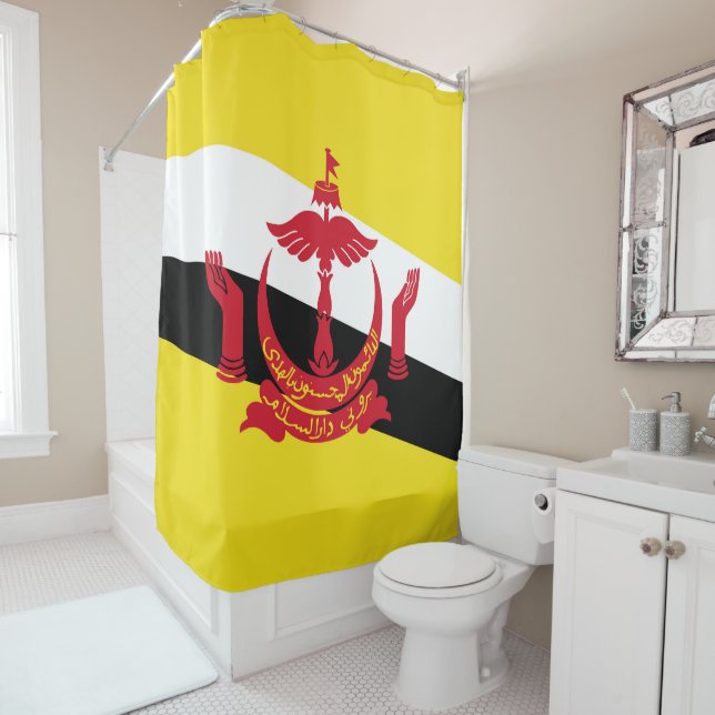 Cortina De Ducha Bandera de Brunei (In situ)