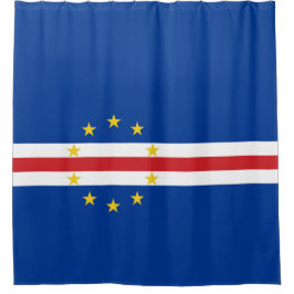 Cortina De Ducha Bandera de Cabo Verde (Cabo Verde)