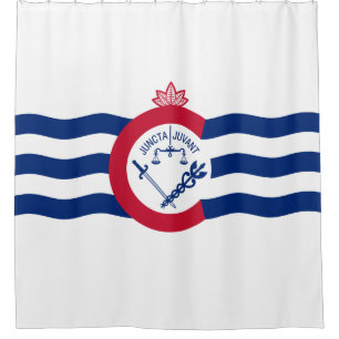 Cortina De Ducha Bandera de Cincinnati (Ohio)