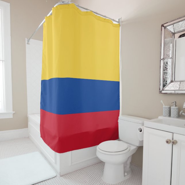 Cortina De Ducha Bandera de Colombia (In situ)