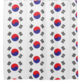 Cortina De Ducha Bandera de Corea del Sur