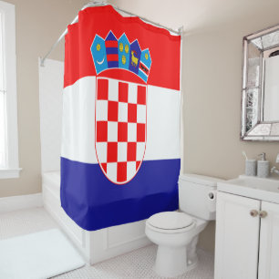 Cortina De Ducha Bandera de Croacia