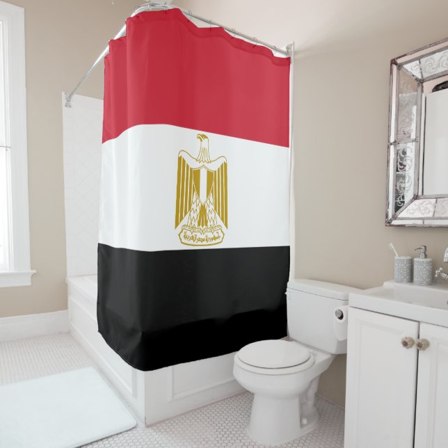 Cortina De Ducha Bandera de Egipto (In situ)