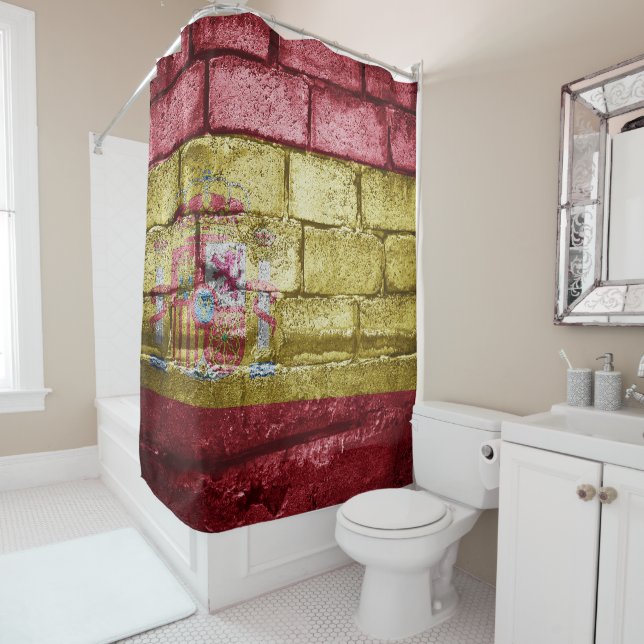 Cortina De Ducha Bandera de España (In situ)
