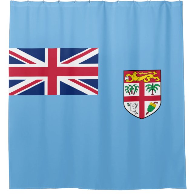 Cortina De Ducha Bandera de Fiji (Fiji) (Anverso)