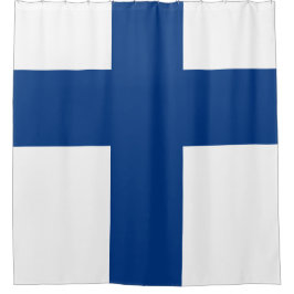 Cortina De Ducha bandera de Finlandia