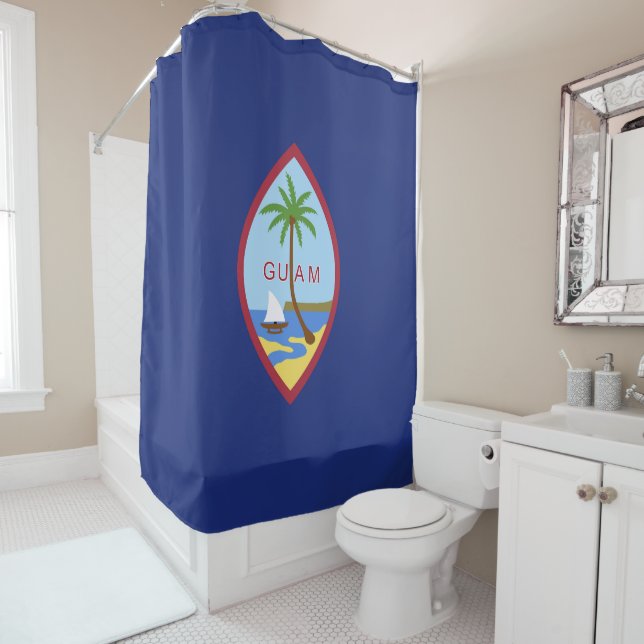 Cortina De Ducha Bandera de Guam (In situ)