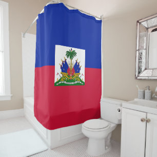 Cortina De Ducha Bandera de Haití