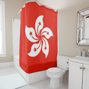 Cortina De Ducha Bandera de Hong Kong