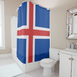 Cortina De Ducha Bandera de Islandia