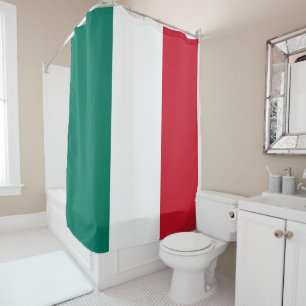 Cortina De Ducha Bandera de Italia Italia IL italiano Tricolore