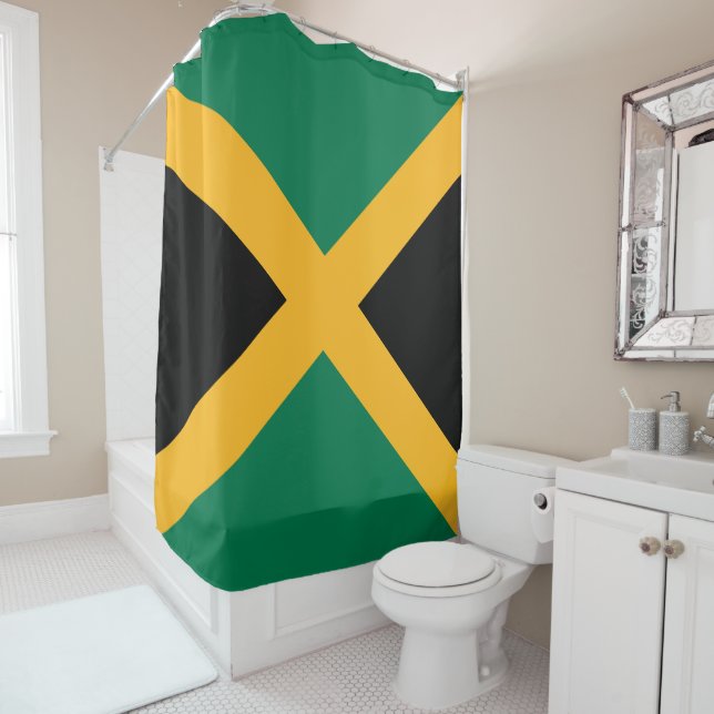 Cortina De Ducha Bandera de Jamaica (In situ)
