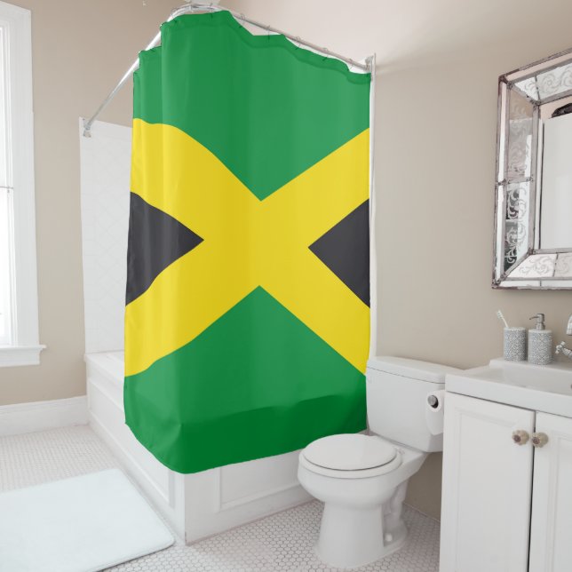 Cortina De Ducha Bandera de Jamaica (In situ)