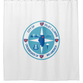 Cortina De Ducha Bandera de Joliet (Illinois)