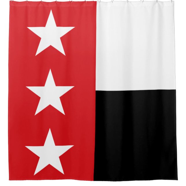 Cortina De Ducha Bandera de Laredo (Texas) (Anverso)