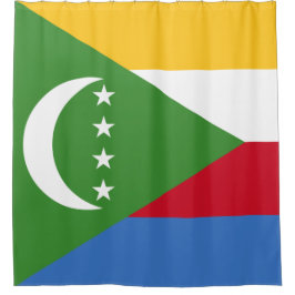 Cortina De Ducha Bandera de las Comoras