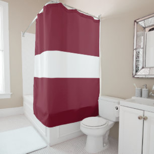Cortina De Ducha Bandera de Letonia
