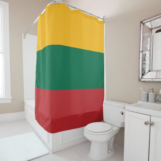 Cortina De Ducha Bandera de Lituania (In situ)
