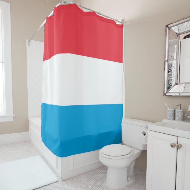 Cortina De Ducha Bandera de Luxemburgo (In situ)