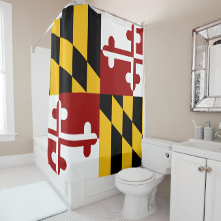 Cortina De Ducha Bandera de Maryland